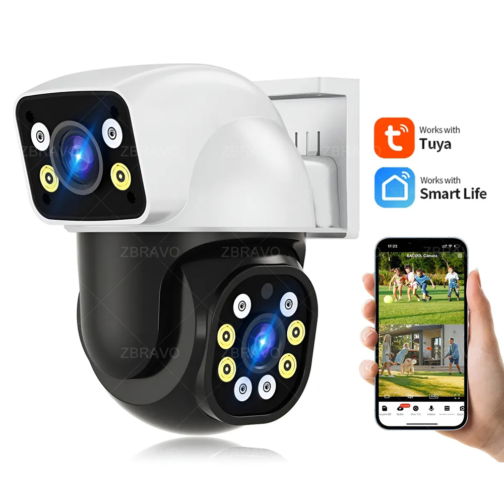 Home Security News - Smartlife 8MP WiFi Tuya 屋外カメラ ミニ
