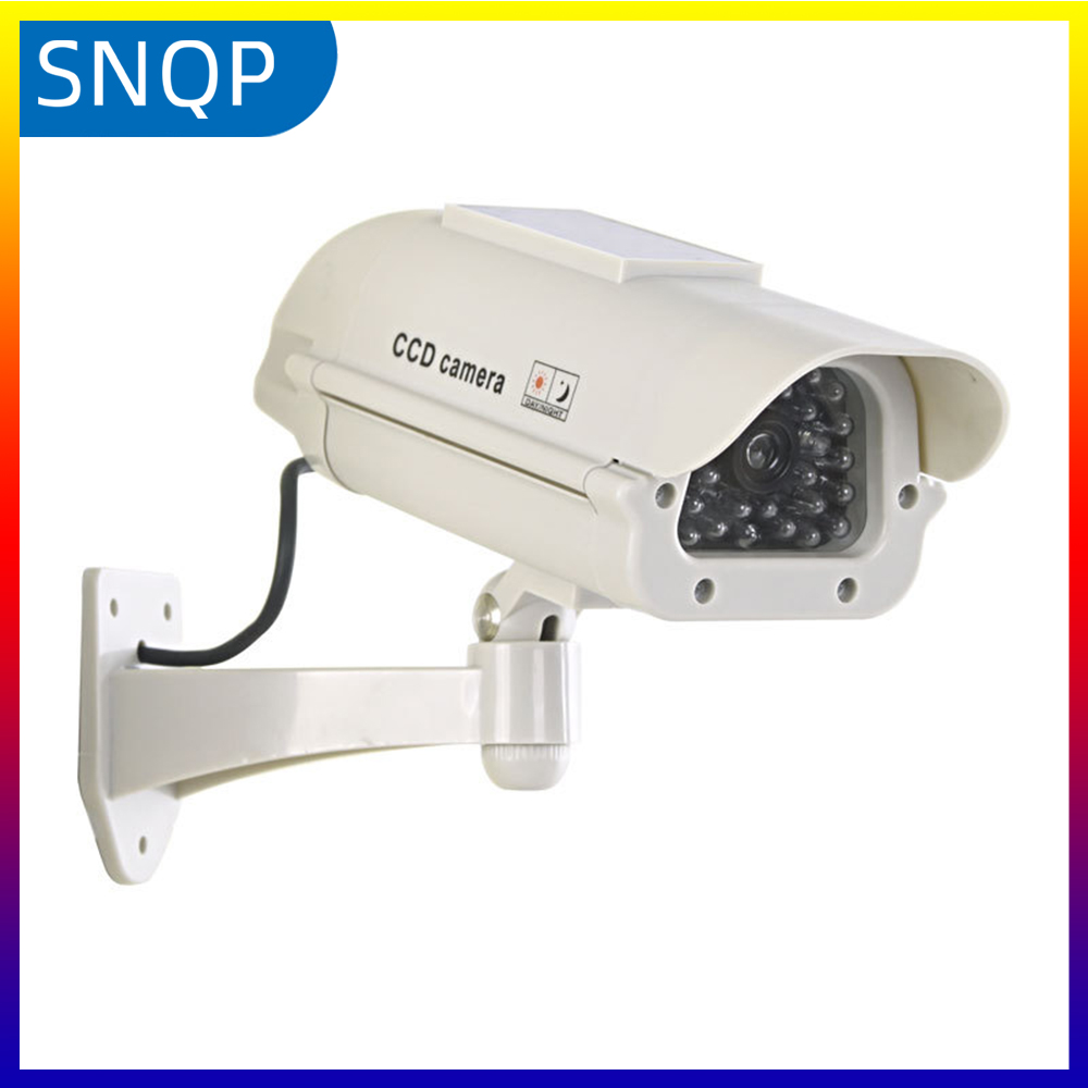 Home Security News - シミュレーションソーラーカメラ 防水偽カメラ ダミーCCDセキュリティカメラ 赤色点滅LED ホームオフィス監視 盗難防止