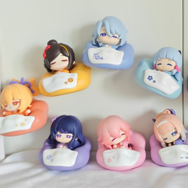 Home Security Items - 2026年版 原神 チビ風 冷蔵庫マグネット ブラインドボックス かわいいアニメキャラクター
