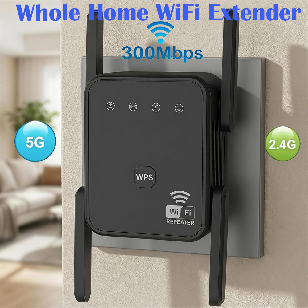 2026年新型WiFiリピーター 300Mbps 2.4GH - Home Security News のレビューと価格