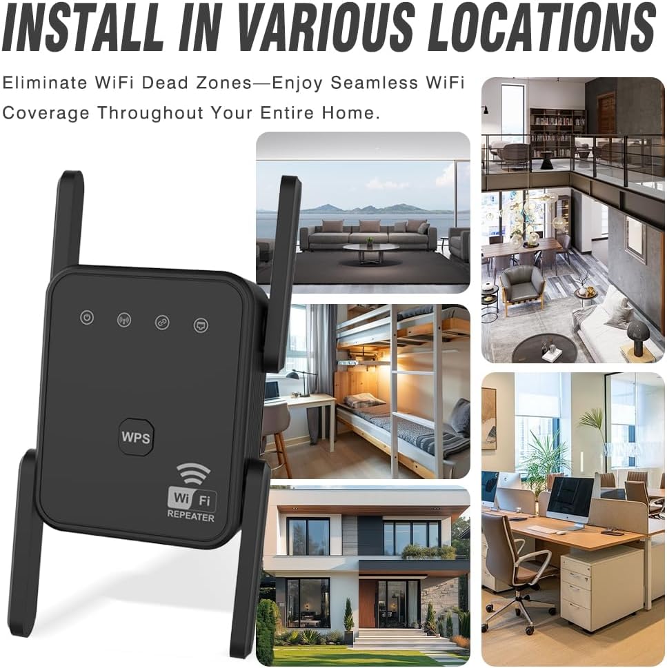 2026年新型WiFiリピーター 300Mbps 2.4GH - Home Security News のレビューと価格