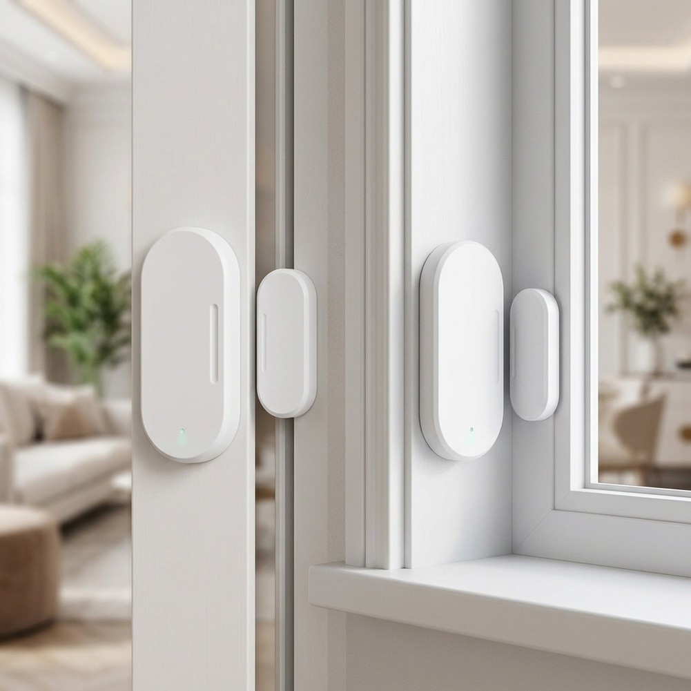 Zigbee対応のドア・窓センサー、ホームアシスタント対応、 - Home Security Lights のレビューと価格