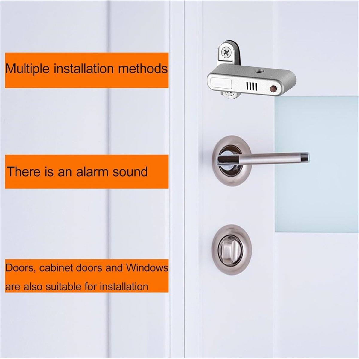 信頼性の高いホームセキュリティドア強化ロック（アラーム付き） - Home Security Door Reinforcement Lock のレビューと価格