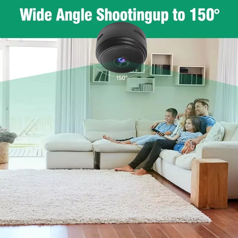 A9 ミニ WiFi HD 1080P セキュリティカメラワ - Home Security News のレビューと価格