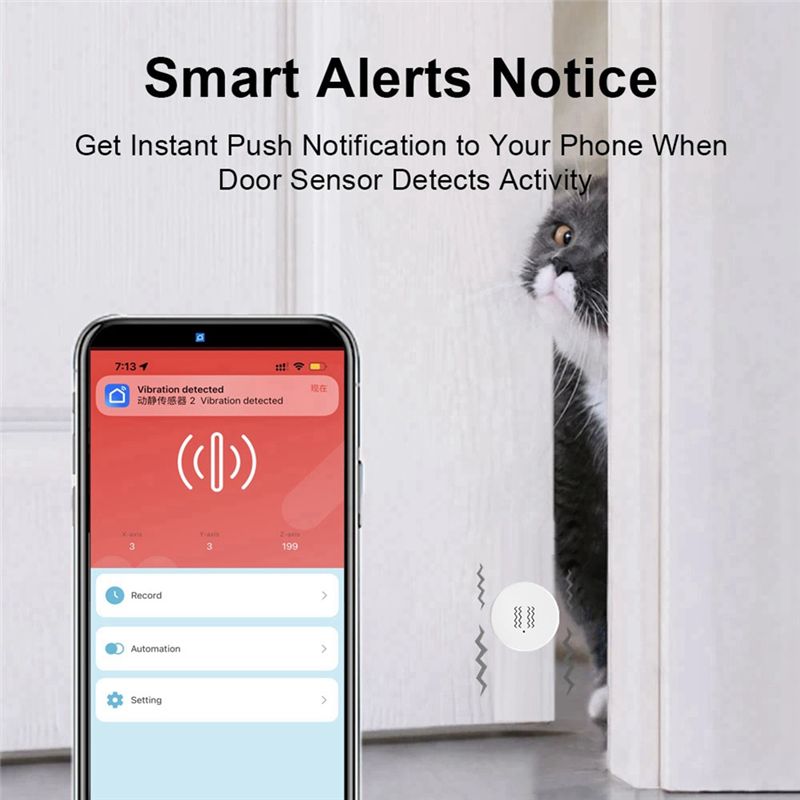 【新製品A09R！】Tuya Zigbeeスマート振動センサ - Home Security Alarm のレビューと価格