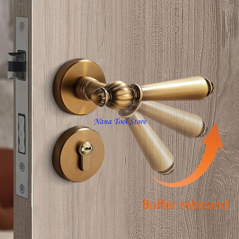 31GJ アップグレード亜鉛合金ドアハンドルロックセットキー - Home Security Door のレビューと価格