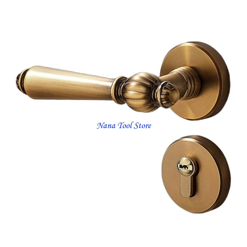 31GJ アップグレード亜鉛合金ドアハンドルロックセットキー - Home Security Door のレビューと価格