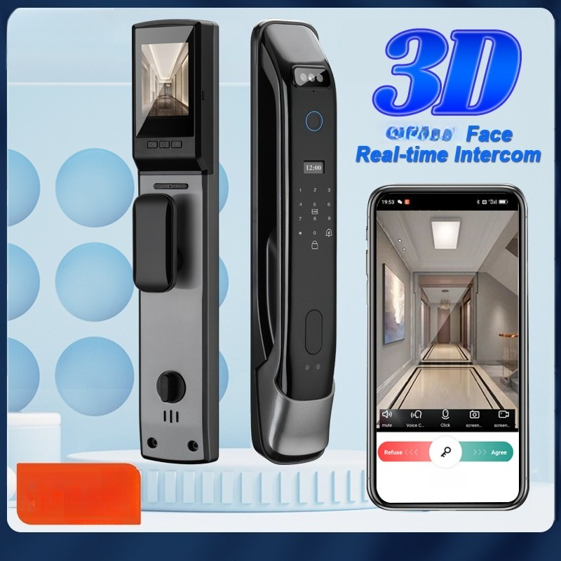 XSDTS DF03 3D顔認証 Wi-Fiリモートコントロ - Home Security Door のレビューと価格