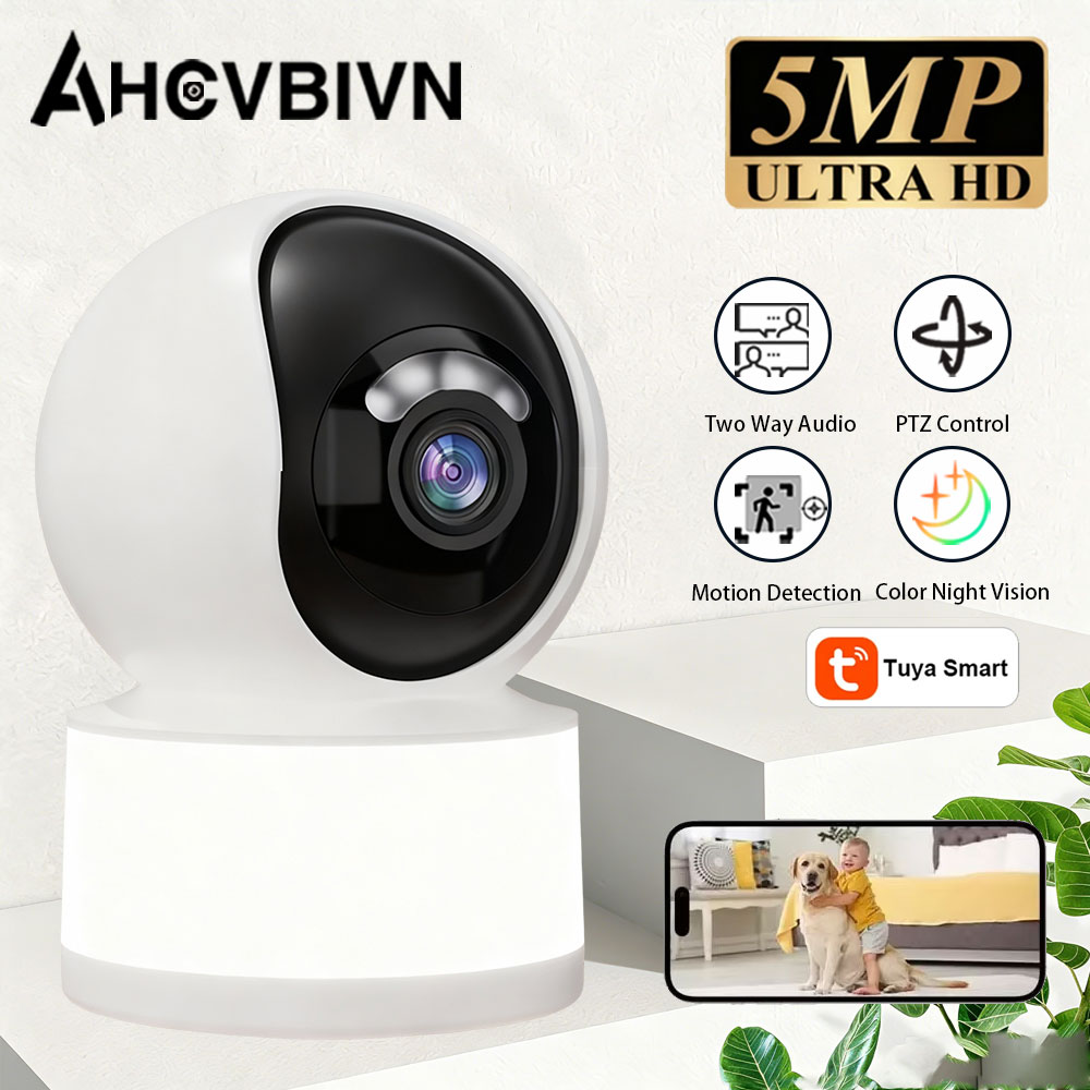 Tuya Smart 5MP 2K HDミニWiFi IPカ - Home Security Flood Lights のレビューと価格