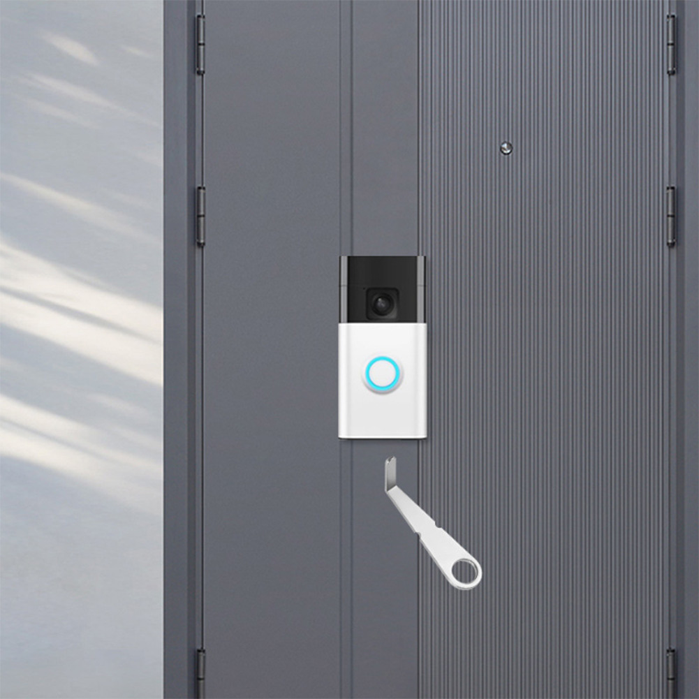 シルバービデオドアベルキー リングカメラ用安全取り外しツール - Home Security News のレビューと価格