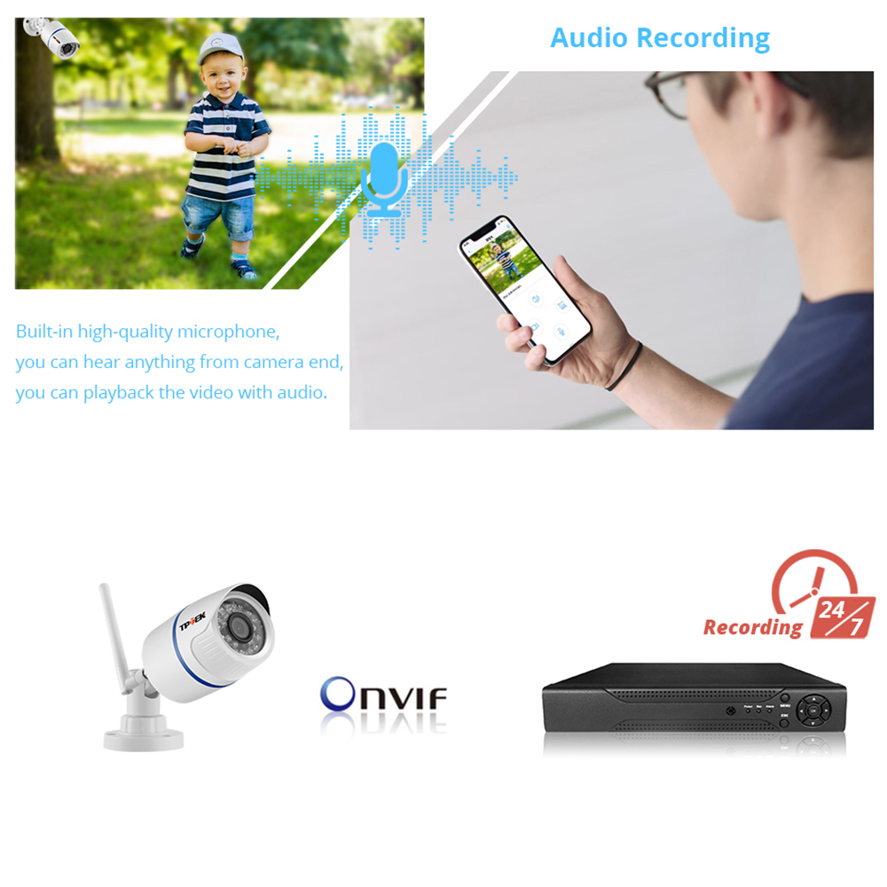 屋外IP監視カメラWiFiHD 1080p,ワイヤレスビデオ - Home Security Beams のレビューと価格
