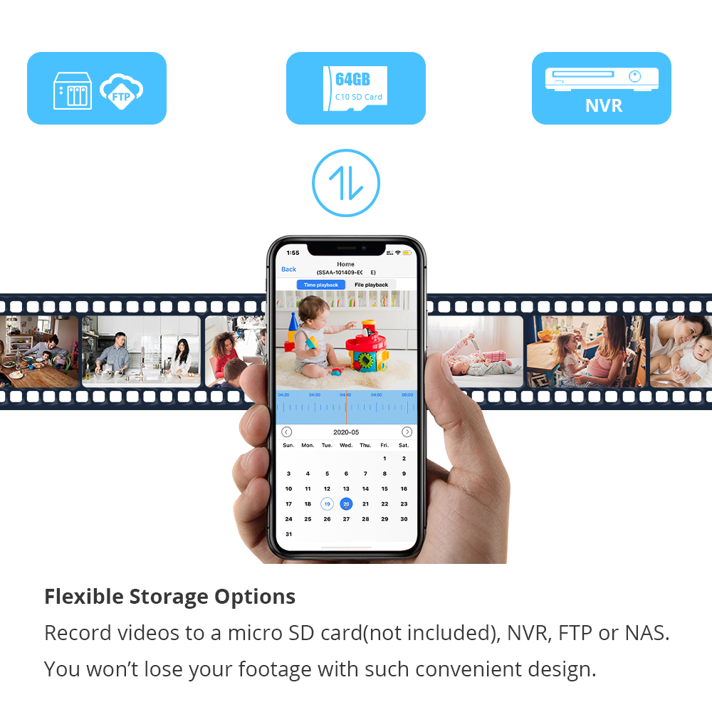 屋外IP監視カメラWiFiHD 1080p,ワイヤレスビデオ - Home Security Beams のレビューと価格