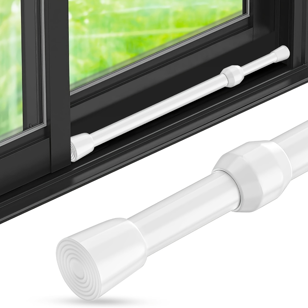 調節可能な金属製窓＆ドア安全バー – ゴム製の先端が付いた安 - Home Security Door Reinforcement Lock のレビューと価格
