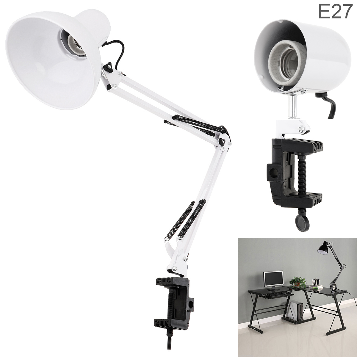 回転アーム付きテーブル,回転する頭とクランプ付きの目の保護ラ - Home Security Beams のレビューと価格