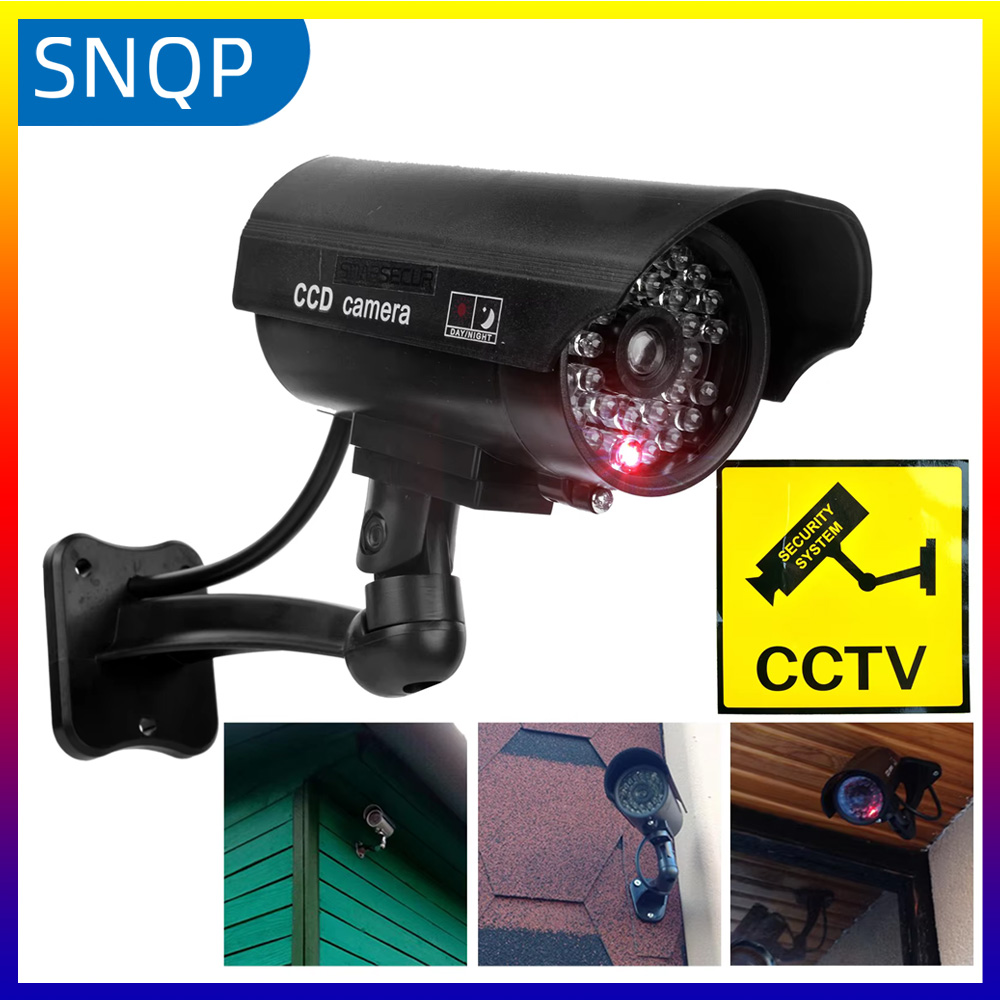 SNQP フェイクカメラ ダミー防水セキュリティ CCTV  - Home Security Lights のレビューと価格