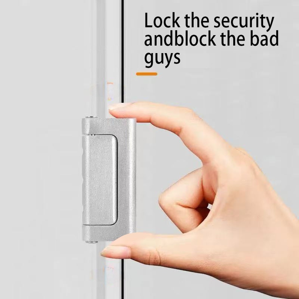 1pc 亜鉛合金盗難防止ドアラッチバックルロックセキュリティ - Home Security Door のレビューと価格