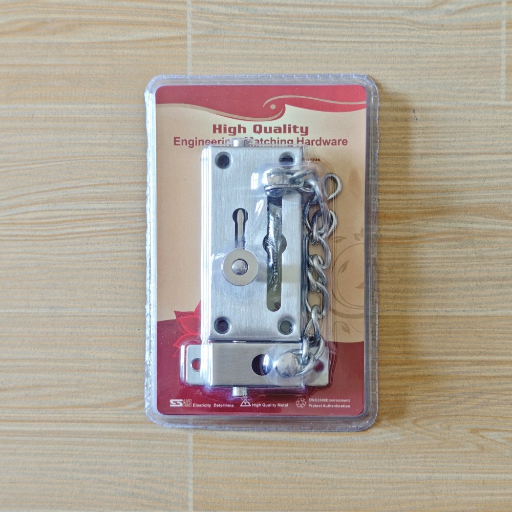 ステンレス製セキュリティチェーン、新型ドア・ホテル用ラッチ、 - Home Security Door のレビューと価格