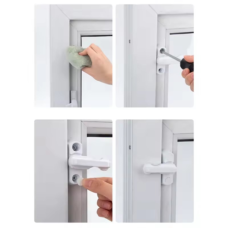 ホームバルコニー用実用交換式セキュリティ窓ドアロック、安全バ - Home Security Door Reinforcement Lock のレビューと価格