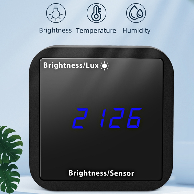Tuya ZigBee 光センサー 明るさ検出器 温度湿度検 - Home Security Lights のレビューと価格