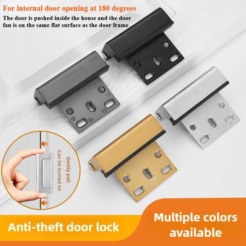 1 個アップグレードホームセキュリティドアロックチャイルドプ - Home Security Door Reinforcement Lock のレビューと価格