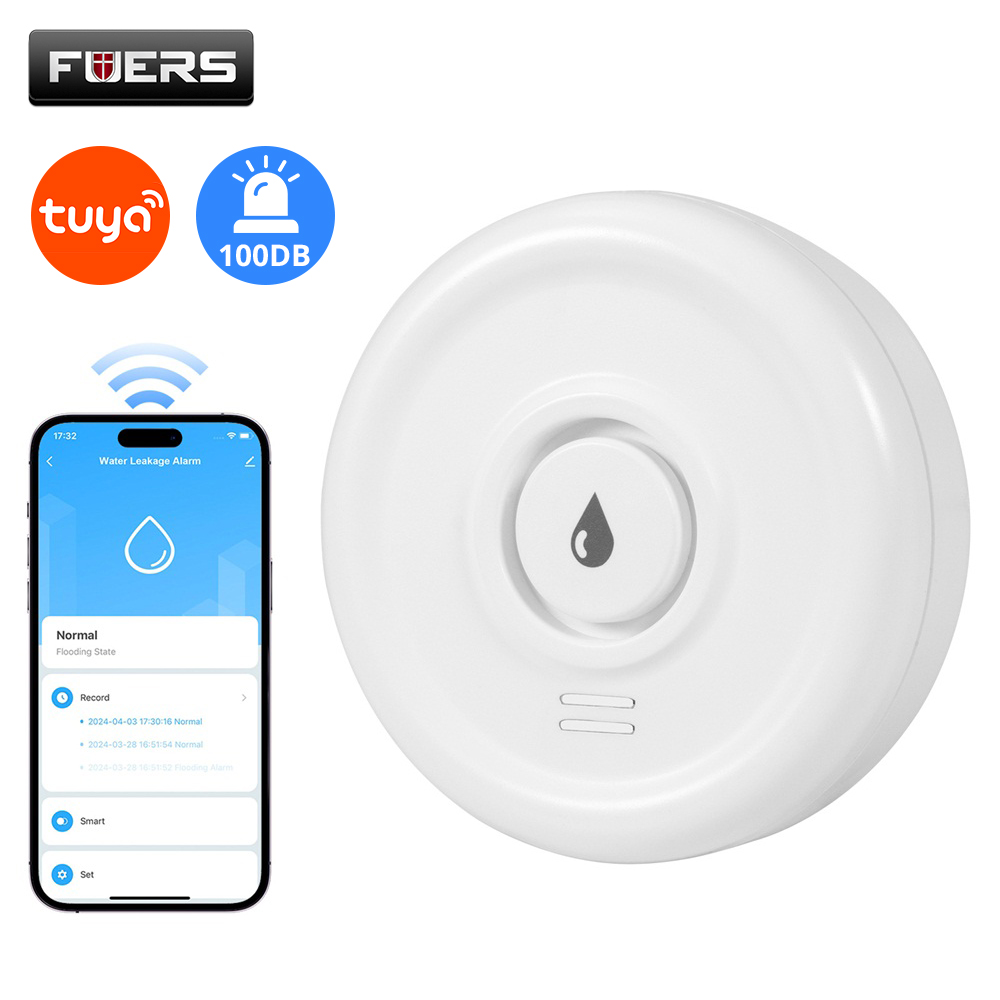 スマート漏水検知器,水位センサー,家庭用警報システム,Tuy - Home Security Features のレビューと価格