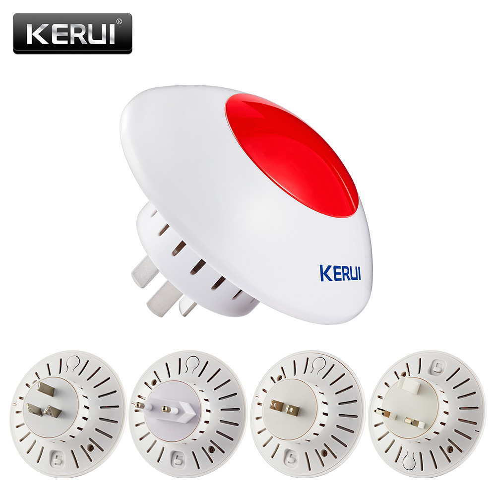 KERUI J009 大音量屋内サイレンワイヤレス点滅サイレ - Home Security Lights のレビューと価格
