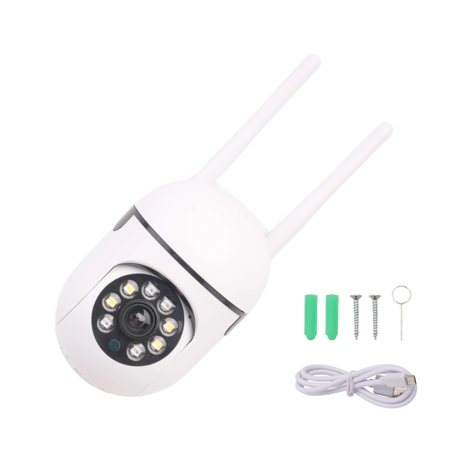 DT23 1080P WiFiセキュリティカメラ 屋外ドーム - Home Security Flood Lights のレビューと価格