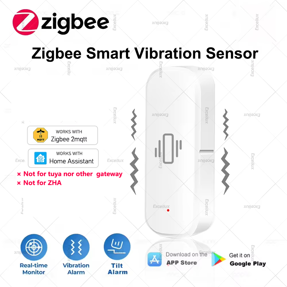 Zigbee スマート振動センサーホームセキュリティ保護リア - Home Security Alarm のレビューと価格