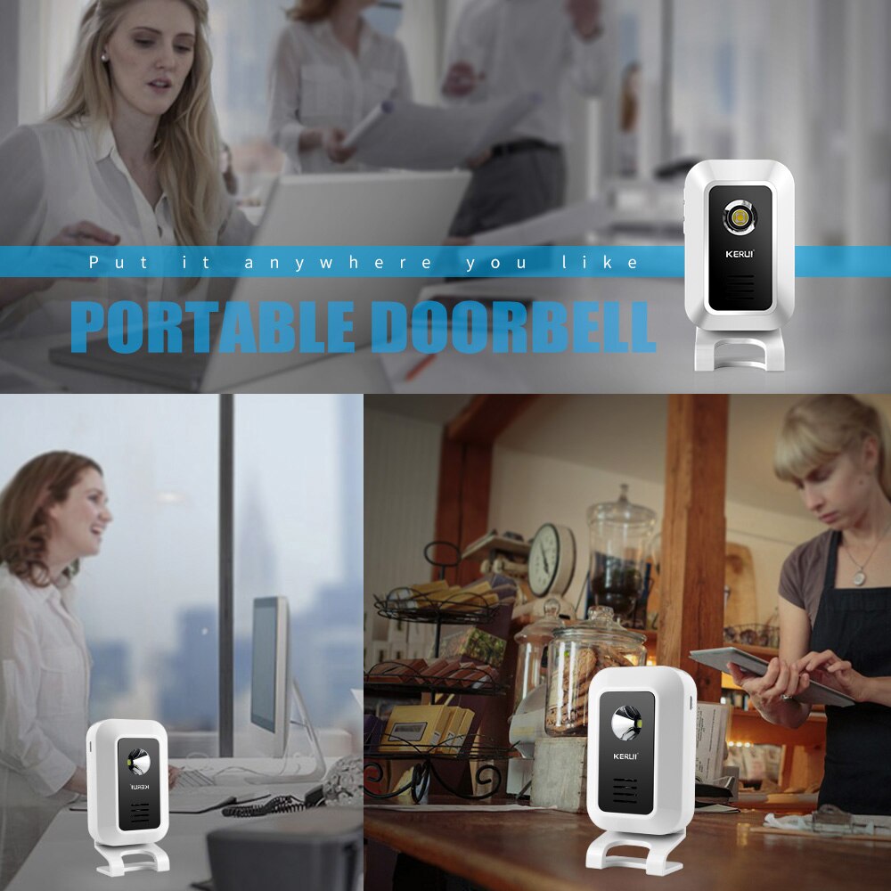 Kerui m7モーションセンサーセキュリティアラーム32曲 - Home Security Lights のレビューと価格