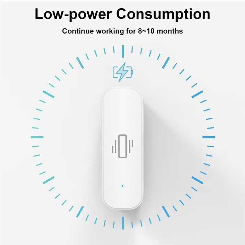 【バリューマネー】Tuya Wifi スマート振動センサー  - Home Security Alarm のレビューと価格