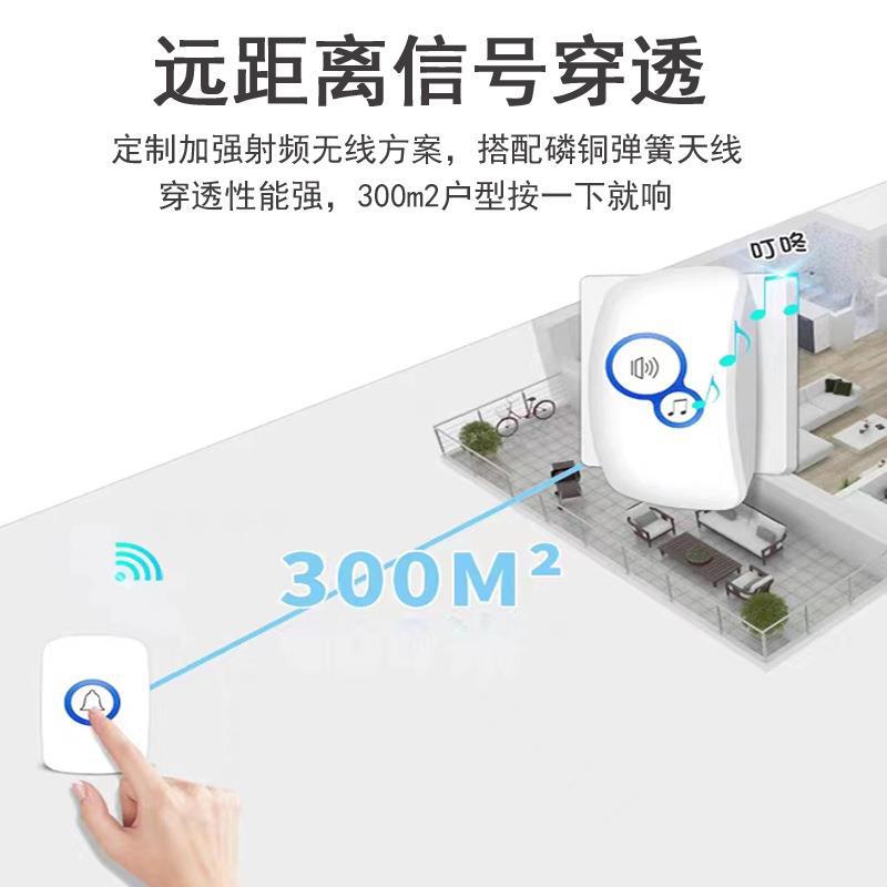 32種類の着信音 ワイヤレスアラーム ゲストウェルカムチャイ - Home Security Bell のレビューと価格