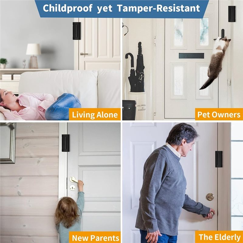 B23B 家庭用セキュリティデバイス、チャイルドロック対応、 - Home Security Door Reinforcement Lock のレビューと価格