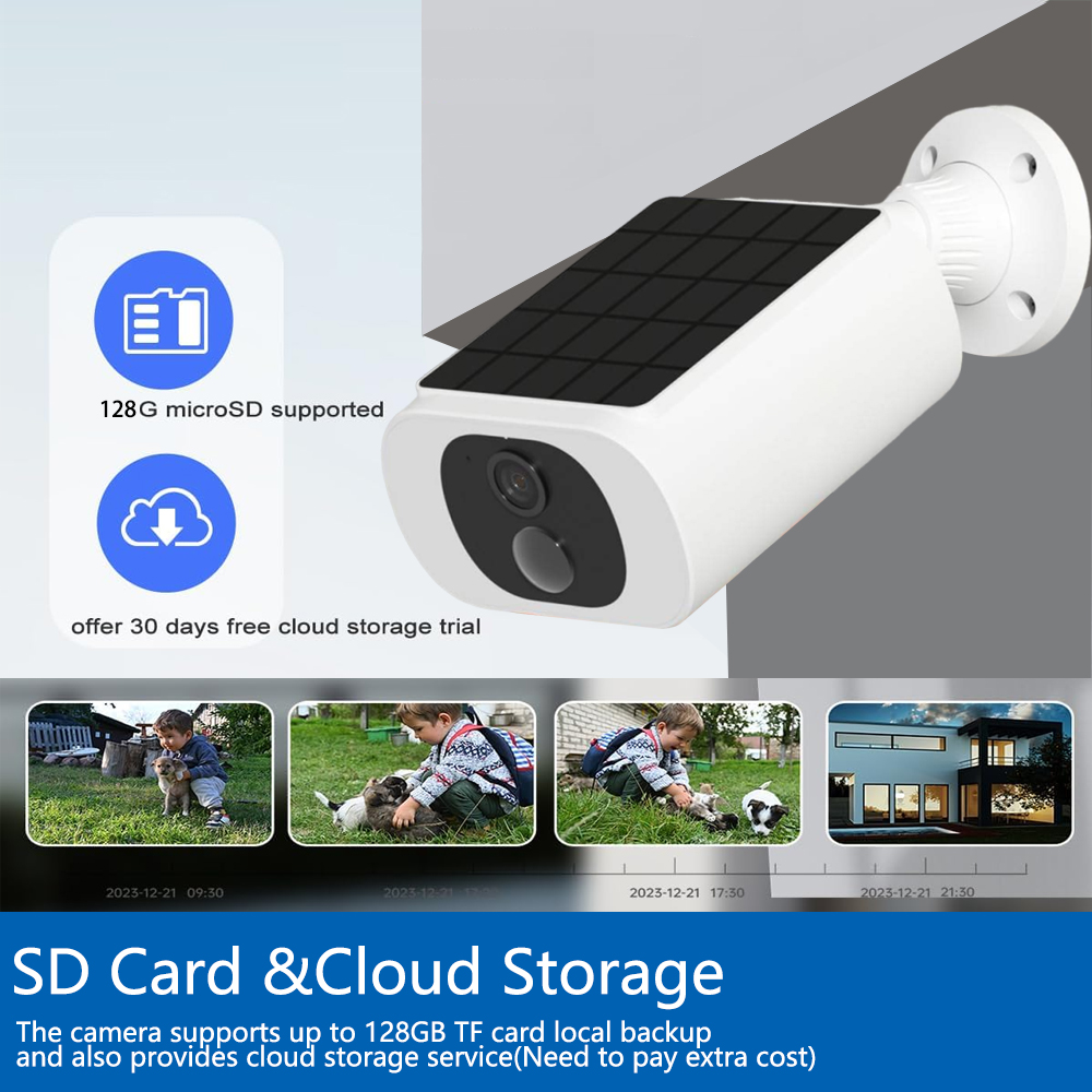 Tuya 5MP ソーラーセキュリティカメラワイヤレス屋外  - Home Security News のレビューと価格