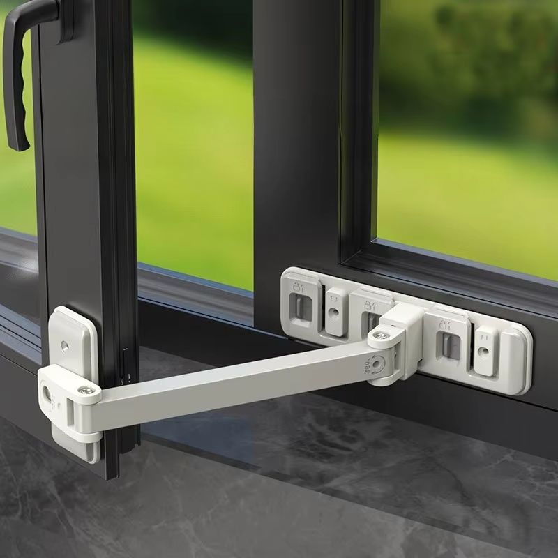 調節可能なホームベビー安全ロックバックル子供窓リミットホルダ - Home Security Door のレビューと価格