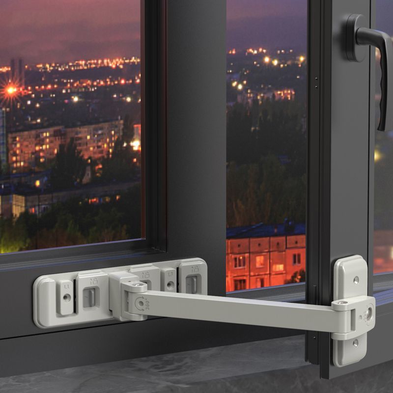 調節可能なホームベビー安全ロックバックル子供窓リミットホルダ - Home Security Door のレビューと価格