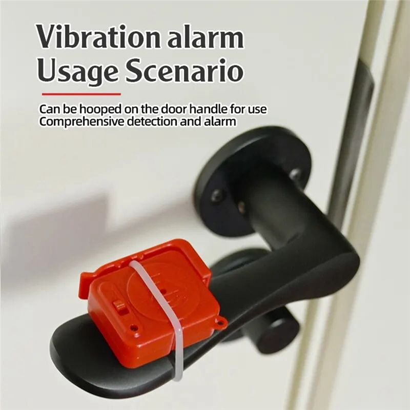 振動アラームセンサー 120dB 超薄型検知器 家庭用窓・ド - Home Security Door のレビューと価格