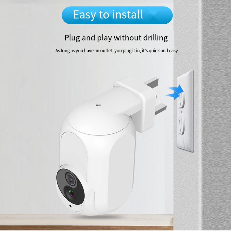 タイムシンカー Wifi 360 °   カメラ壁掛けプラグ - Home Security Beams のレビューと価格