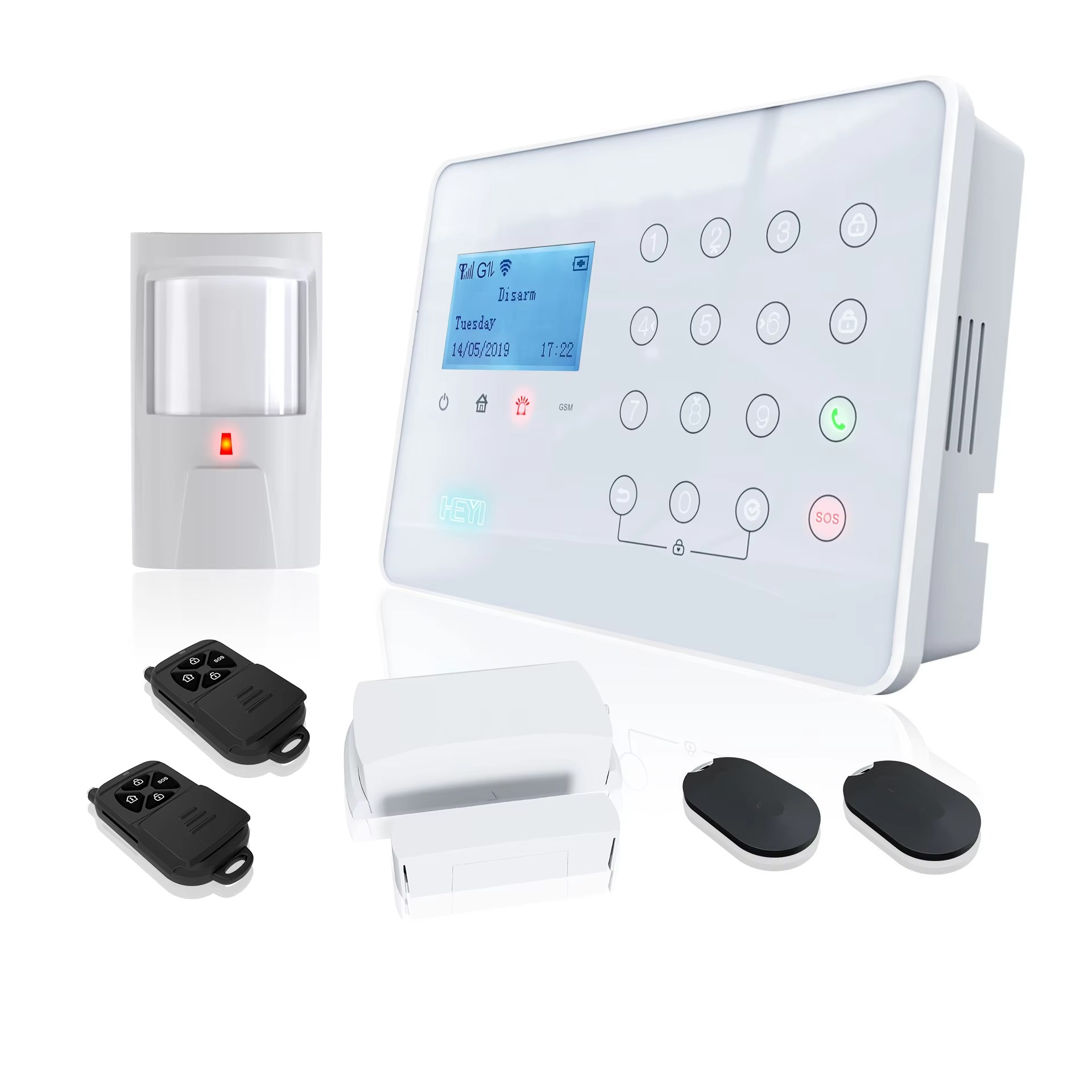 警報システム 家庭用ワイヤレスセキュリティシステム 屋外 P - Home Security Alarm のレビューと価格